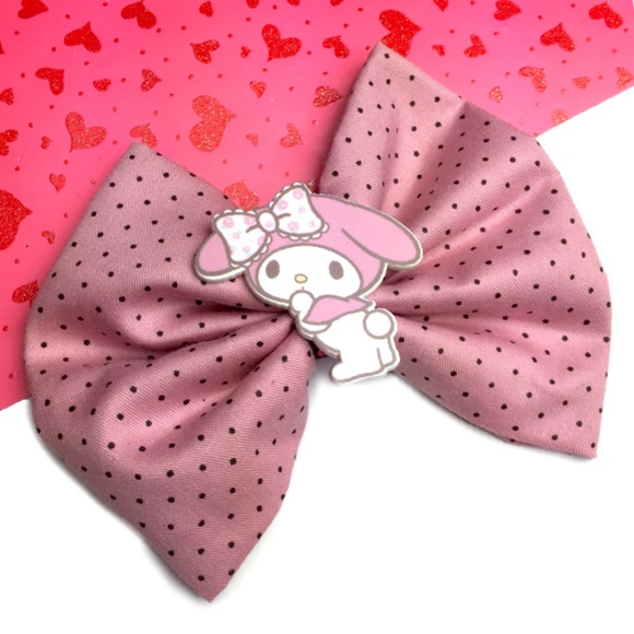 Country Mermaids Other - My Melody Kawaii Hair Bow - Bunny Rabbit